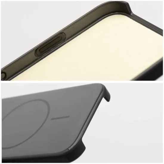 Obal / kryt na Apple iPhone 15 černý - Glossy Mag Cover