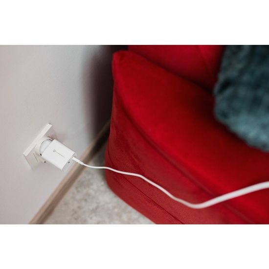 Cestovní nabíječka 2x USB-C 3A 35W PD a Quick Charge 4.0 bílá - Forcell