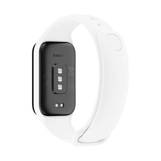 Silikonový řemínek FIXED Silicone Strap pro Xiaomi Smart Band 8 Active / 9 Active, bílý