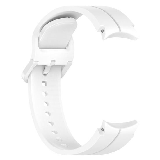 Silikonový řemínek 20mm na Samsung Watch 4 / 5 bílý