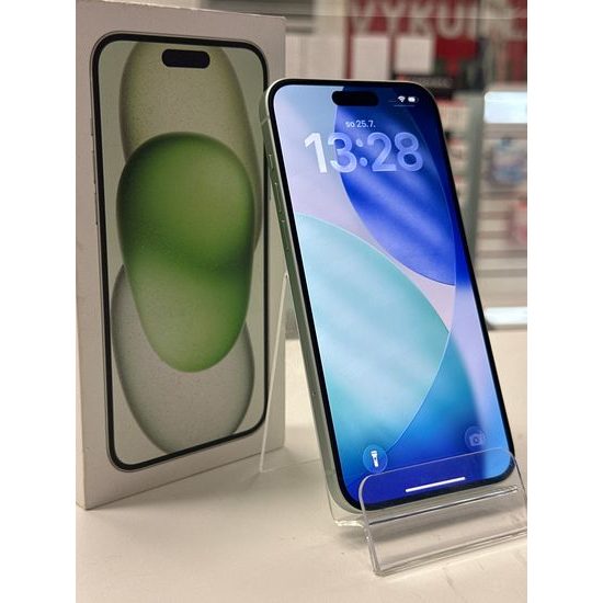 Apple iPhone 15 Plus 256GB zelený - Použitý (A)