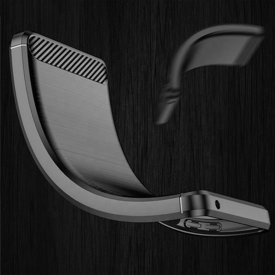 Obal / kryt pre Samsung Galaxy A72 5G / LTE čierny - Forcell Carbon