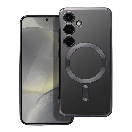 Obal / kryt na Samsung Galaxy S24 Plus černý - Electro Mag Cover MagSafe