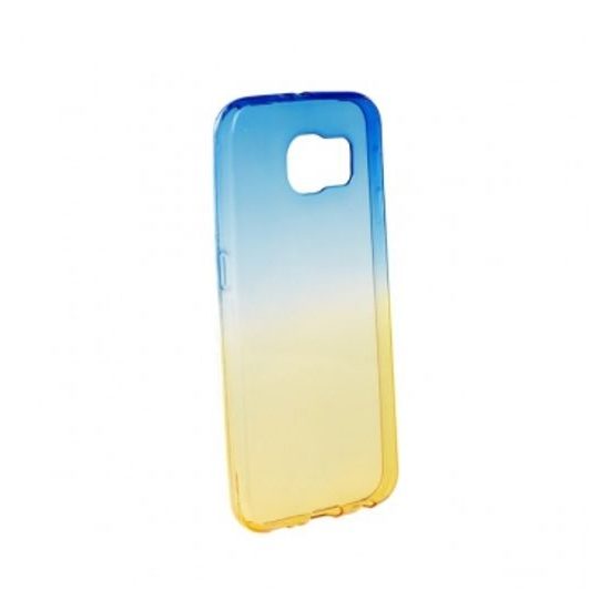 Obal / kryt pre Samsung Galaxy S6 (G920) modro-zlatý - Forcell OMBRE