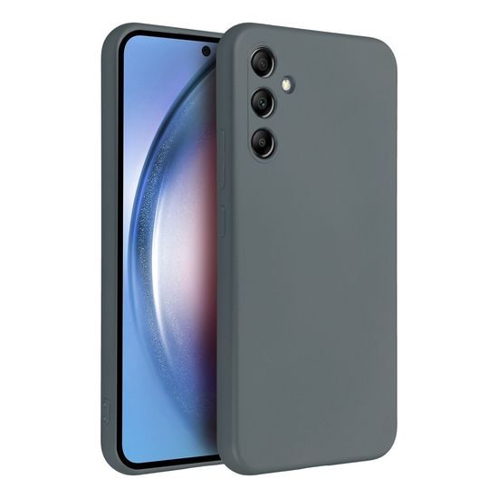 Obal / kryt na Samsung Galaxy A34 5G šedý - METALLIC Case
