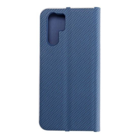 Puzdro / obal pre Huawei P30 Pro modré - kniha Forcell LUNA Carbon