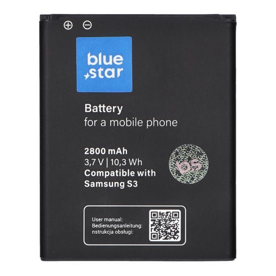 Battery Samsung Galaxy S3 (I9300) (náhrada za EB-L1G6LLU) 2800 mAh Li-Ion BS PREMIUM