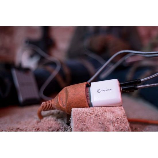 Nabíjačka USB, USB-C 20W biela - Tactical