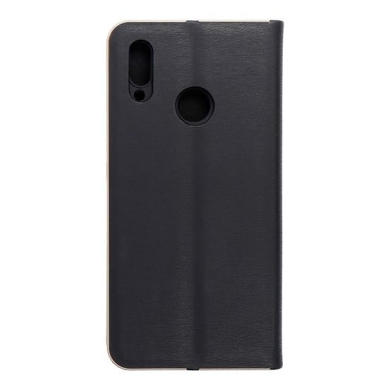 Puzdro / obal pre Huawei P Smart 2019 čierne - kniha LUNA