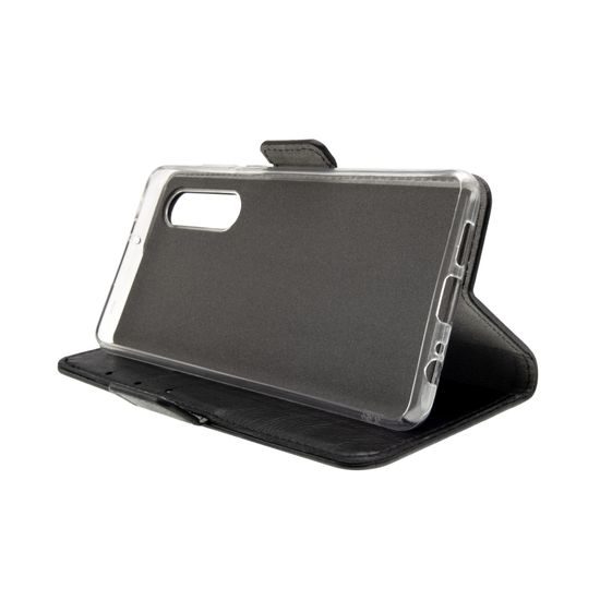 Pouzdro / obal na Realme 7 Pro Black - knížkové FIXED OPUS