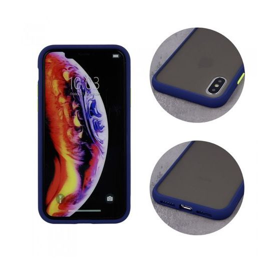 Obal / kryt pre Samsung Galaxy A41 modrý - farebné tlačidlá