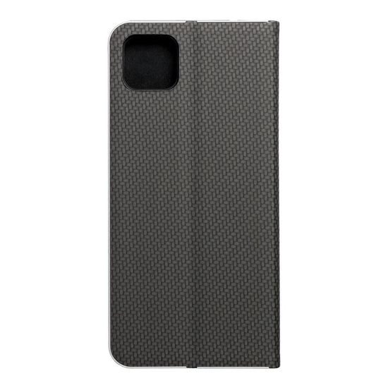 Puzdro / obal pre Samsung Galaxy A22 5G čierny - kniha Forcell LUNA Carbon