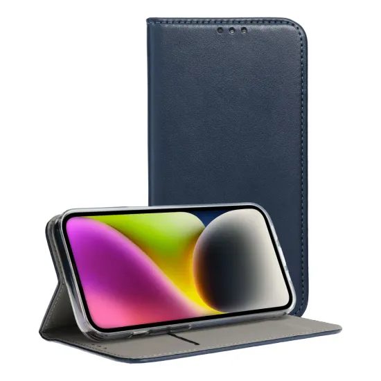 Pouzdro / obal na Xiaomi 15 tmavě modré - knížkové Smart Magneto Book Case