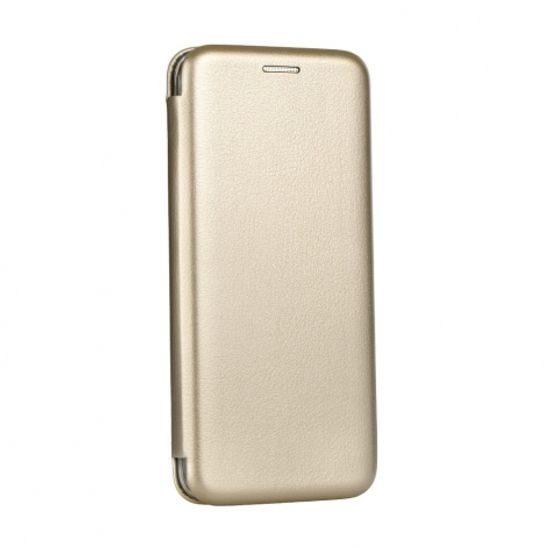 Puzdro / obal pre Samsung Galaxy Note 10 zlaté - kniha Forcell Elegance