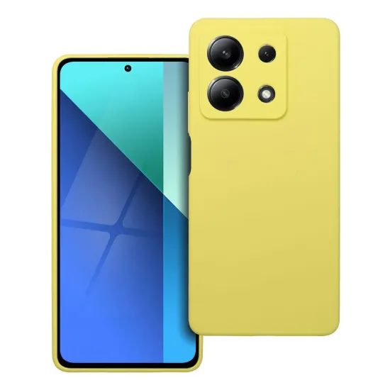 Obal / kryt na Xiaomi Redmi NOTE 13 5G limetkový - SILICONE 2mm