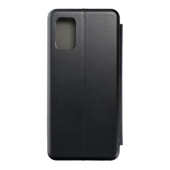 Puzdro / obal pre Samsung Galaxy A02S čierne - kniha Forcell Elegance