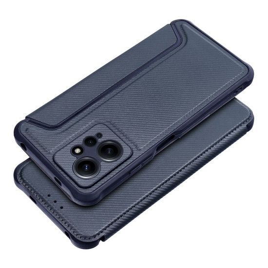Puzdro / obal na Xiaomi Redmi NOTE 12 4G modrý - kniha RAZOR