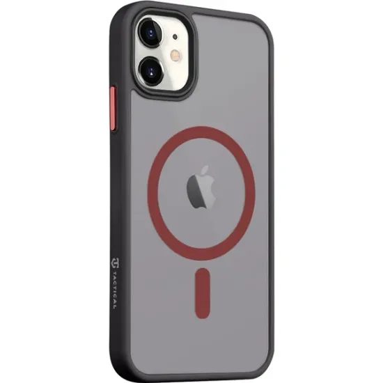 Obal / kryt na Apple iPhone 11 černo-červený - Tactical MagForce Hyperstealth 2.0