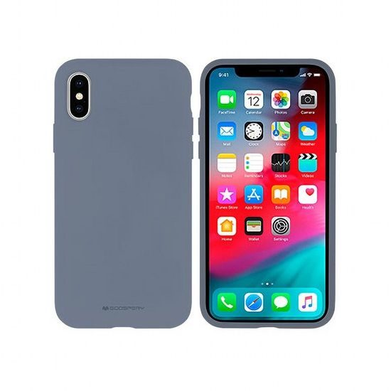 Obal / kryt pre Samsung Galaxy A22 4G sivý - silikónový