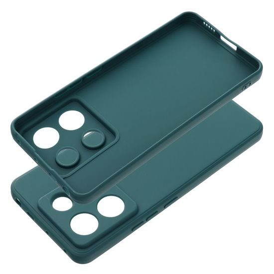 Obal / kryt na Xiaomi Redmi Note 13 Pro 5G tmavě zelený - MATT Case