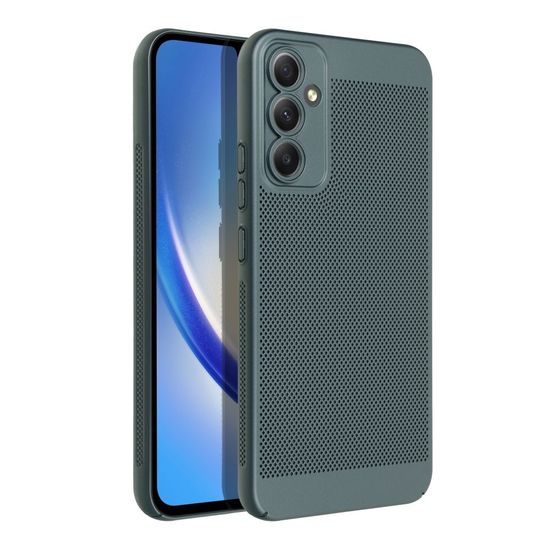 Obal / kryt na Samsung Galaxy A34 5G zelený - BREEZY