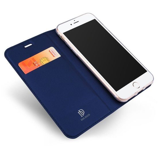 Puzdro / obal na Samsung Galaxy A55 modré - kniha DUX DUCIS Skin Pro
