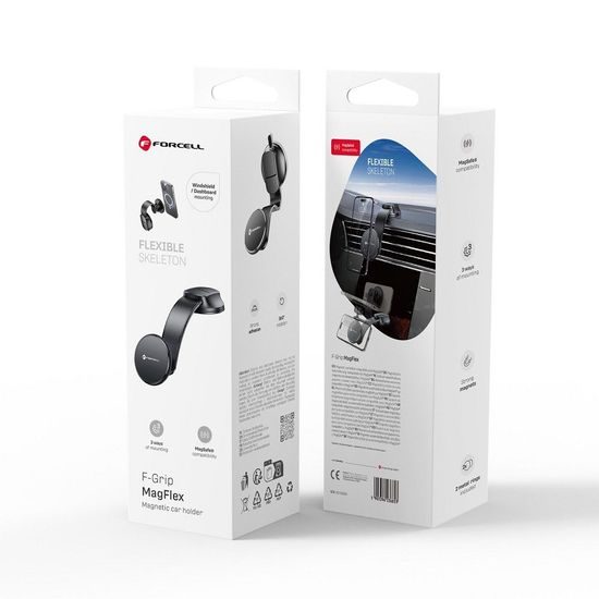 Držák do auta na sklo/do ventilace s MagSafe - FORCELL F-Grip