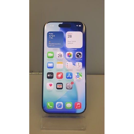 Apple iPhone 16 Pro 256 GB titan - použitý (B-)