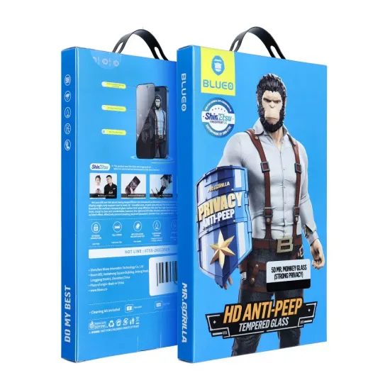 Tvrzené / ochranné sklo Samsung Galaxy S25 Plus černé Privacy - 5D Mr. Monkey Glass