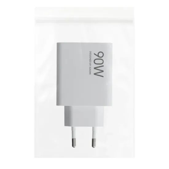 Cestovní nabíječka Xiaomi MDY-15-EK USB-A 90W bílá, bez kabelu (Bulk)
