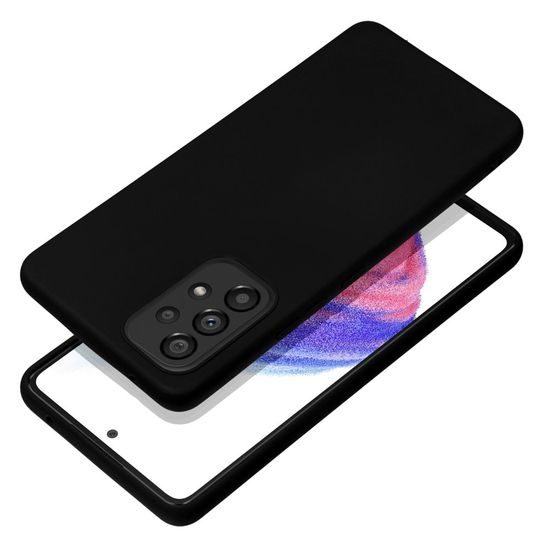 Obal / kryt pre Samsung Galaxy A53 5G čierny - Forcell SOFT