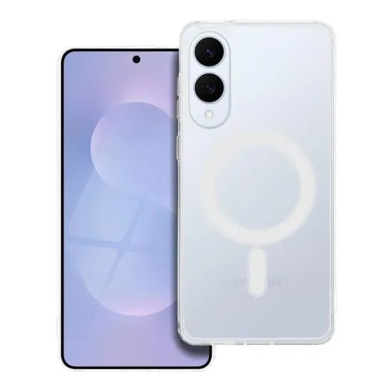 Obal / kryt na Samsung Galaxy S25 Edge průhledný - Clear Mag Cover