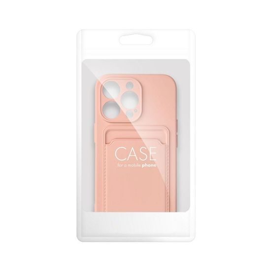 Obal / kryt na Apple iPhone 16 Pro růžový - Card Case