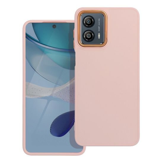 Obal / kryt na Motorola G53 / G13 růžový - FRAME