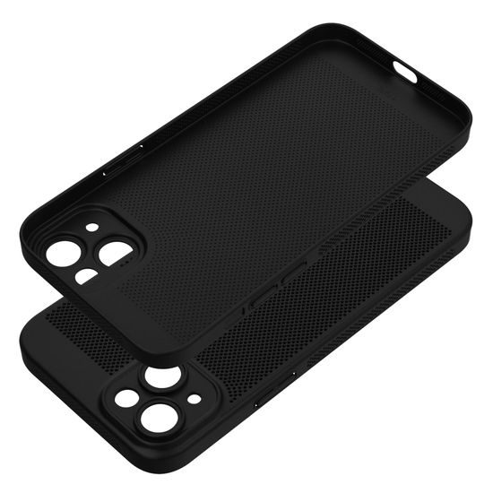 Obal / kryt na Apple iPhone 15 Plus čierne - BREEZY