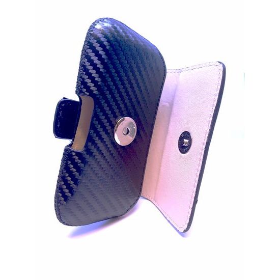 Pouzdro / obal na Samsung Monte (S5620) karbon černé - na opasek