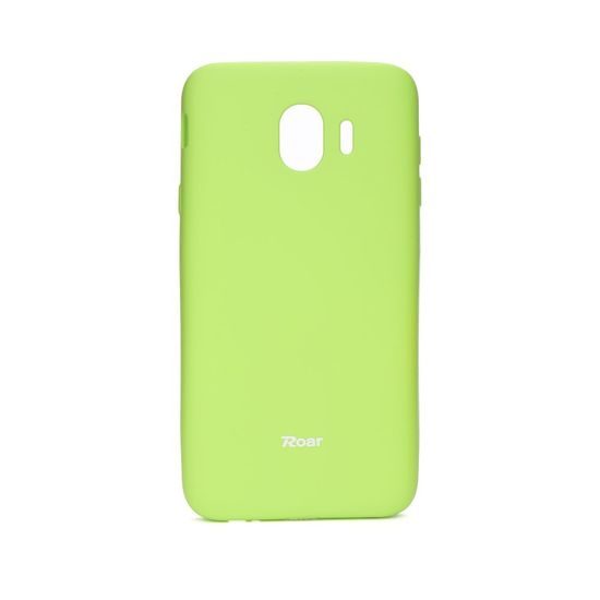 Obal / kryt na Samsung Galaxy J4 2018 limetkový - Roar Colorful Jelly Case
