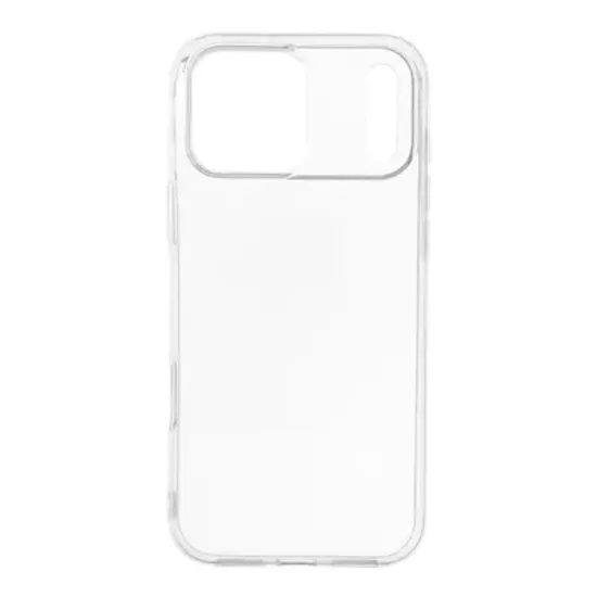 Obal / kryt na Apple iPhone 17 Pro Max průhledný - CLEAR 2mm