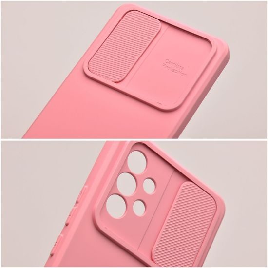 Obal / kryt na Samsung Galaxy A15 5G růžový - SLIDE Case