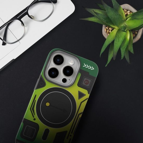 Obal / kryt na Apple iPhone 16 Pro s podporou MagSafe cyber green - FORCELL F-PROTECT