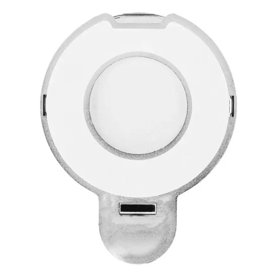 Stojan na telefon CIRCLE GLITTER - nalepovací - růžový