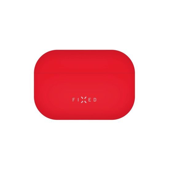 Ultratenké silikonové pouzdro FIXED Silky pro Apple AirPods Pro 2/Pro 2 (USB-C), červené