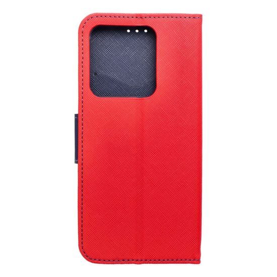 Pouzdro / obal na Xiaomi Redmi Note 13 5G červený - Fancy Book