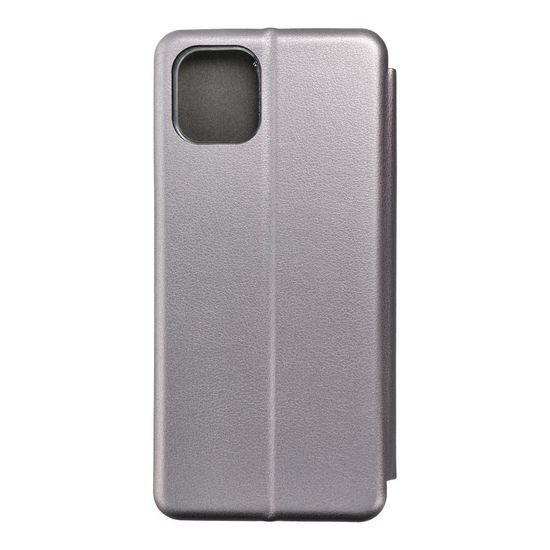 Pouzdro / obal na Samsung Galaxy A03 stříbrný - knížkový Elegance Book