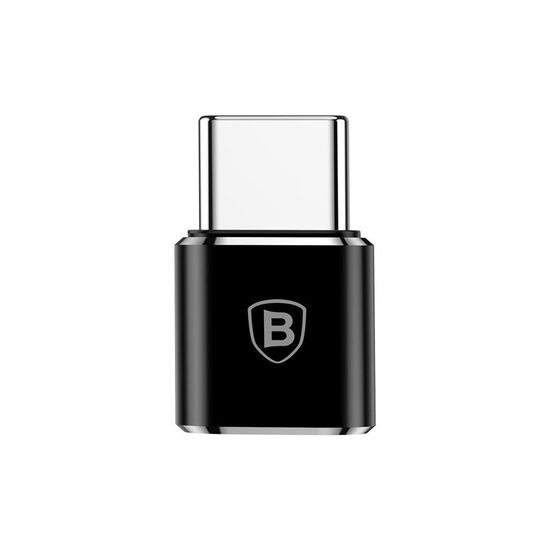 Adaptér / redukce MicroUSB na USB-C černý - BASEUS