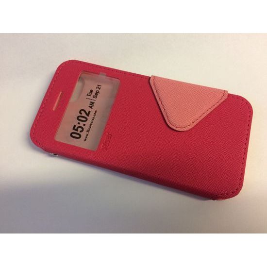 Puzdro / obal pre Apple iPhone 7/7G ružové - kniha Fancy Diary