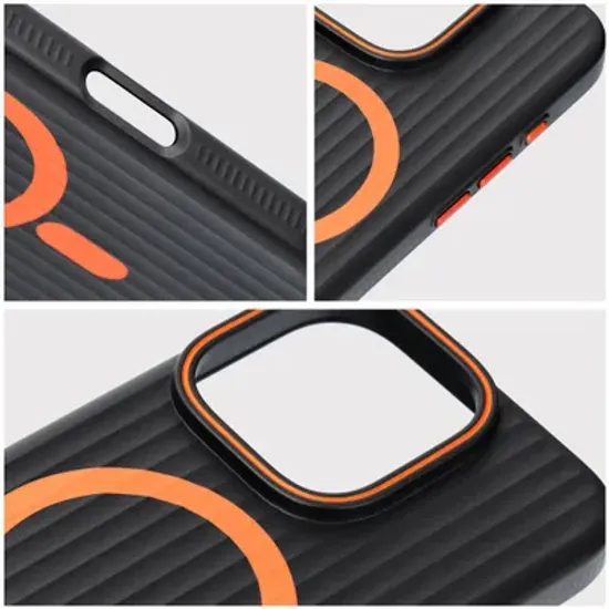 Obal / kryt na Apple iPhone 17 Air černý - Case SIMPLY MagCover