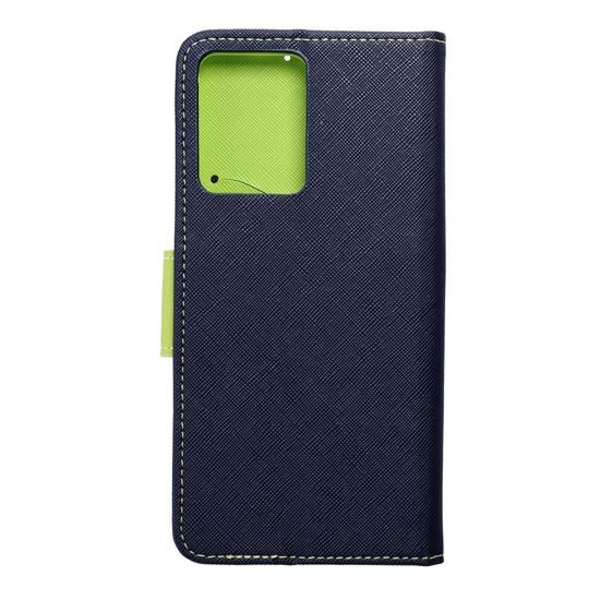 Pouzdro / obal na Xiaomi Redmi Note 12 4G modré - knížkové Fancy Book