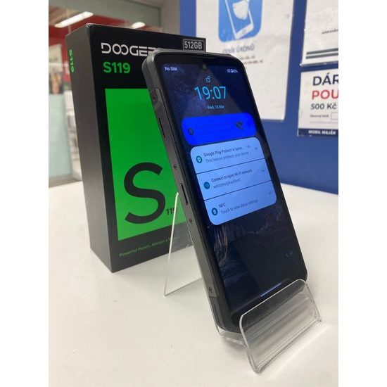 Doogee s119 8GB/512GB černý - použitý (A-)
