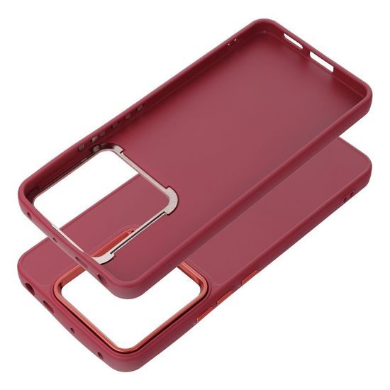 Obal / kryt na Xiaomi Redmi NOTE 13 PRO 5G červený - FRAME